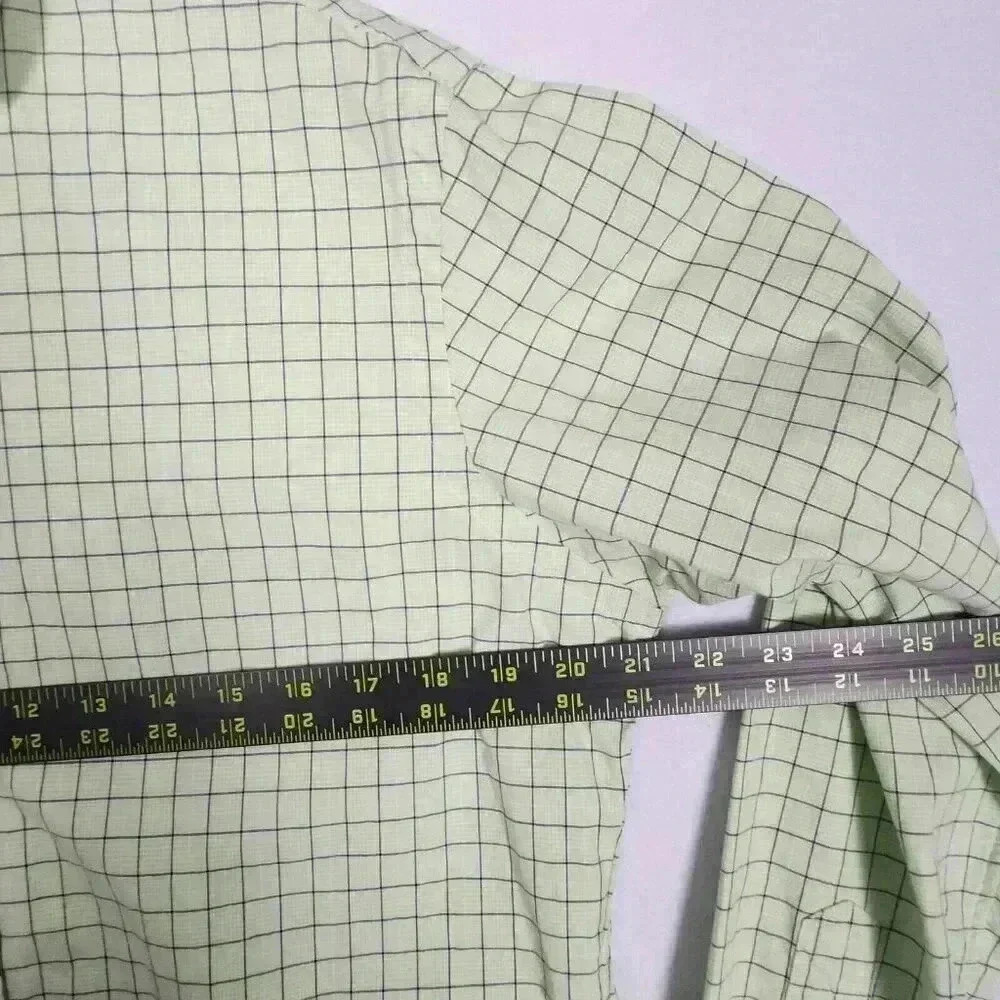 Polo Ralph Lauren Mens Regent Long Sleeve‎ Shirt Button Up 15.5 Checks Pony - Picture 12 of 15